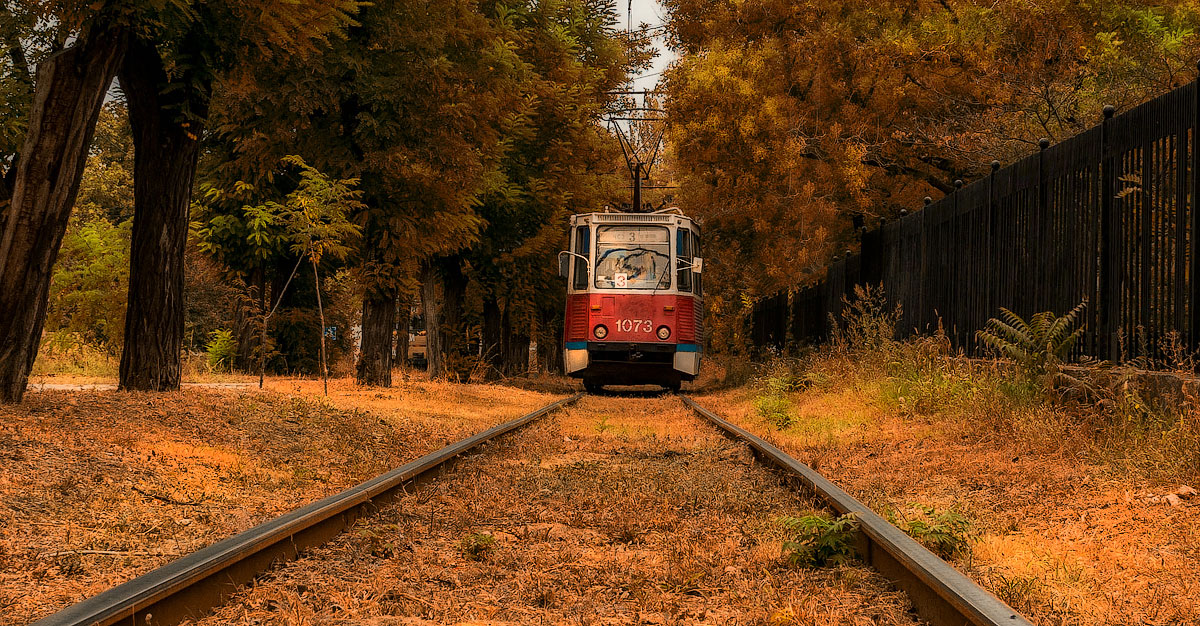 Осенний останавливаться. Трамвай осень. Осенний трамвай в Сокольниках. Следующая станция осень. Трамвайный поезд.