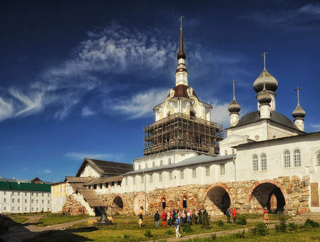 В Соловецком монастыре
