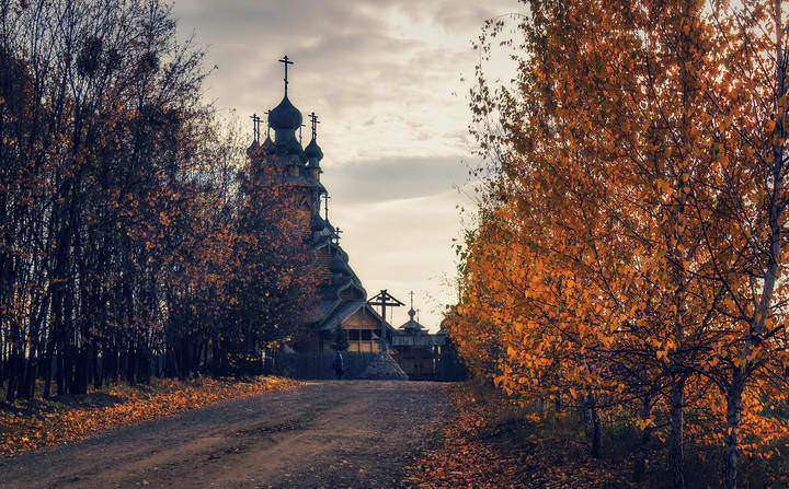 Октябрь в Святогорье
