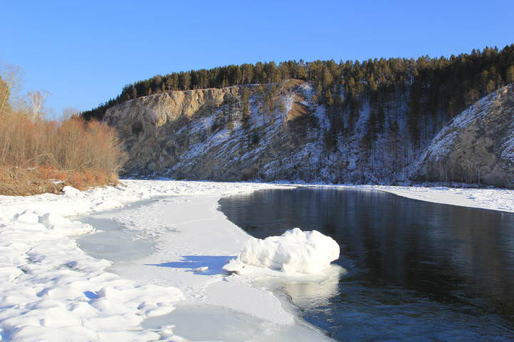 Замерзающий Иркут