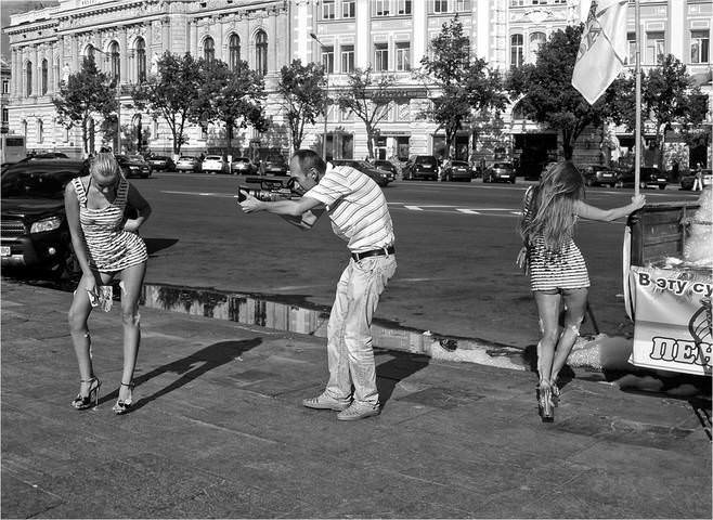 трио в полосочку или в поисках ракурса