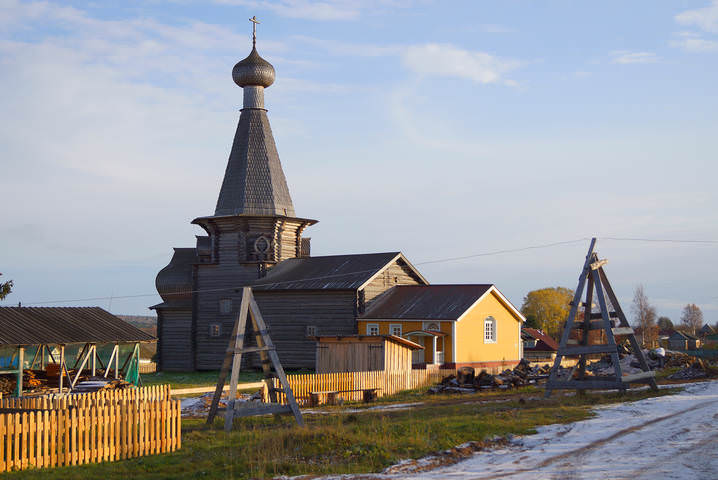 нёнокса.12.10.2014 .234.Церковь Николая Чудотворца в Нёноксе.