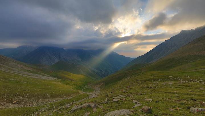 луч