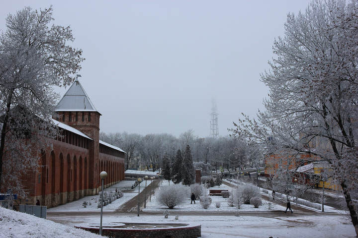Зима в городе