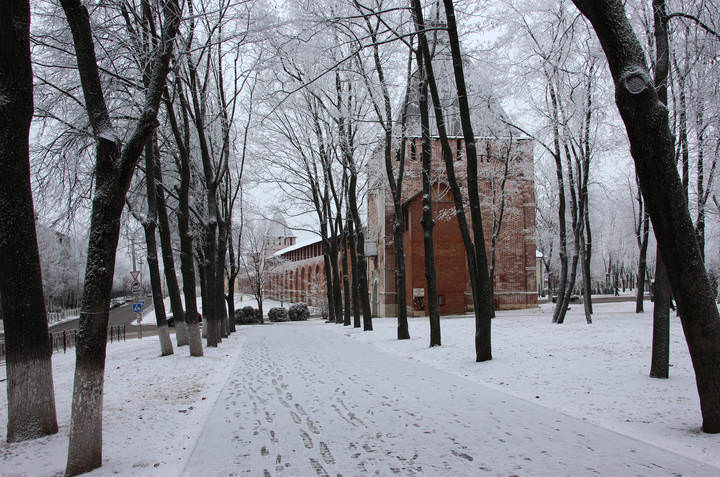 Зима в городе
