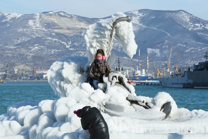Во льдах. Фотосессия.