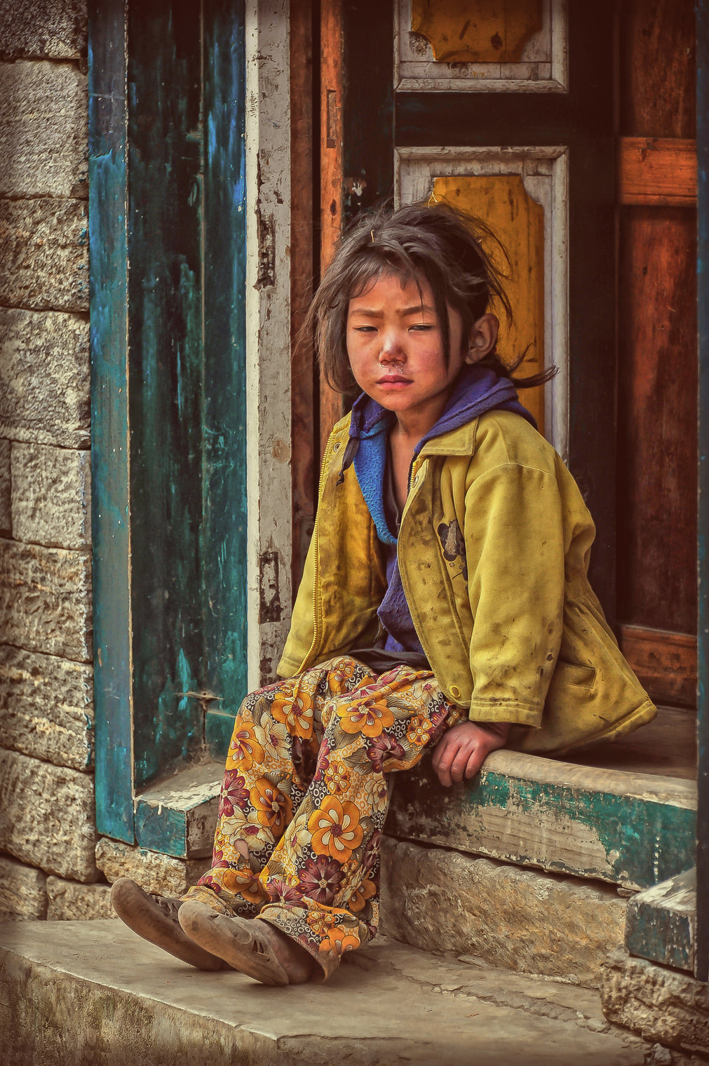 Непальская девочка