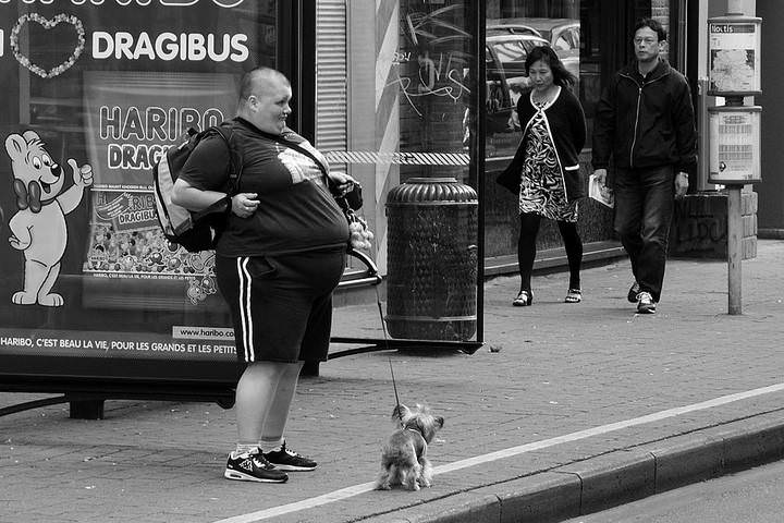 In the streets of Brussels.