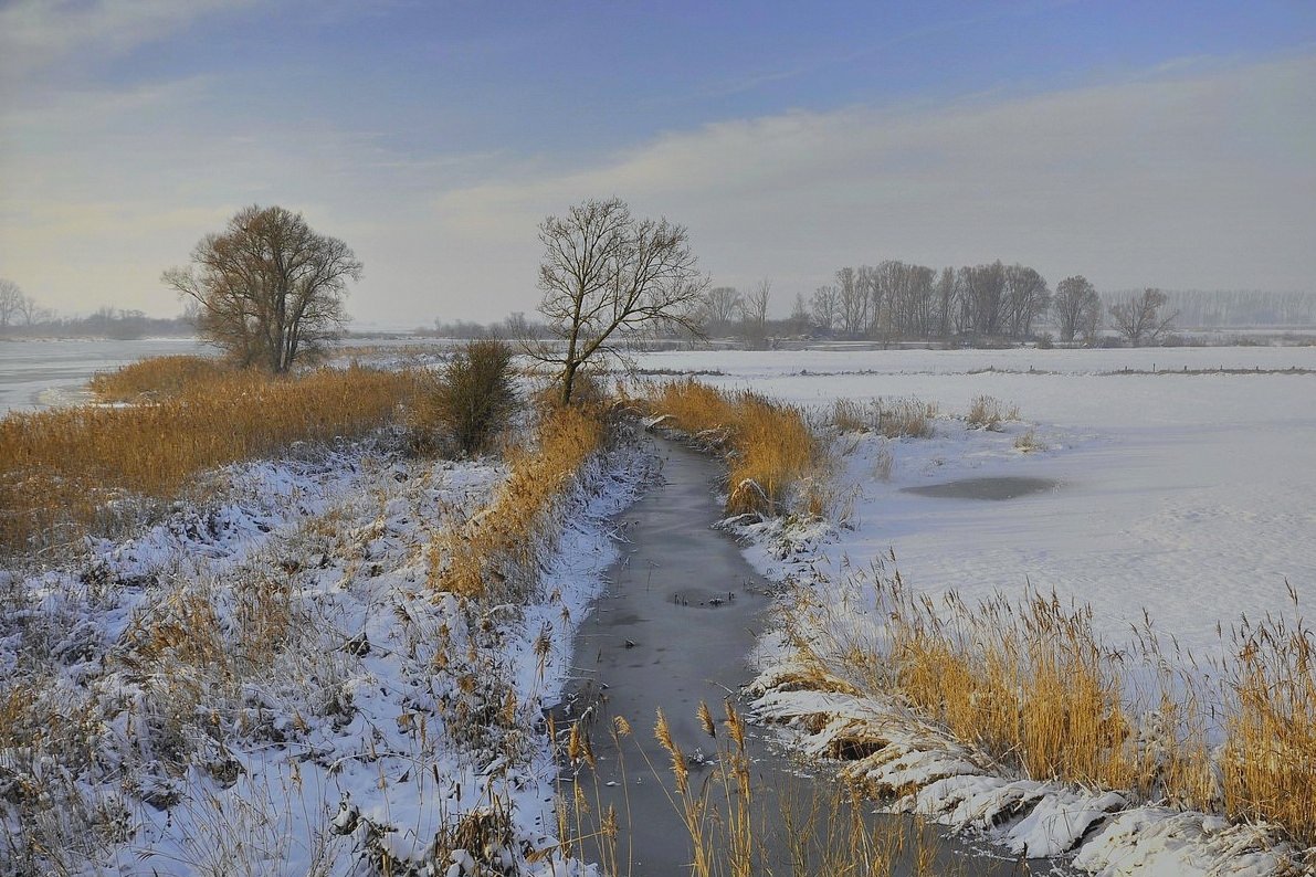 Winter in Belgium.