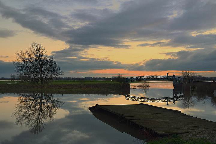 Just after the sunset.