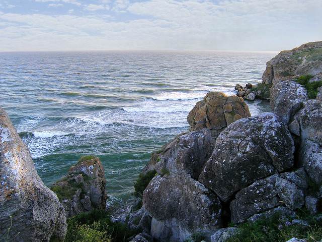Скалы Азовского моря