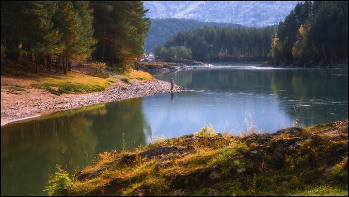 осенняя рыбалка...