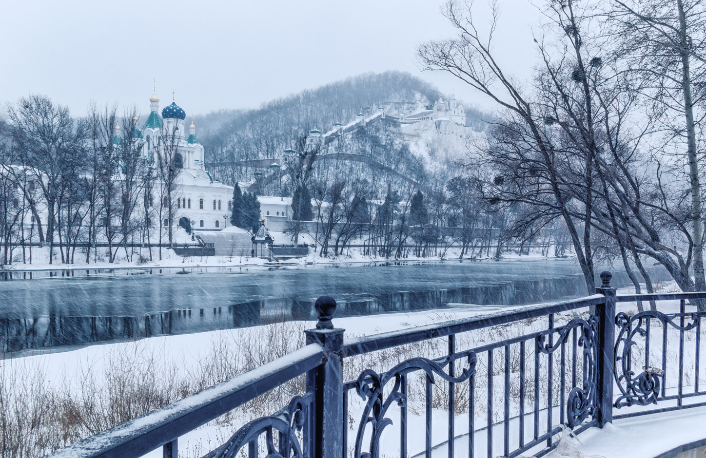 Вдоль зимних берегов Донца