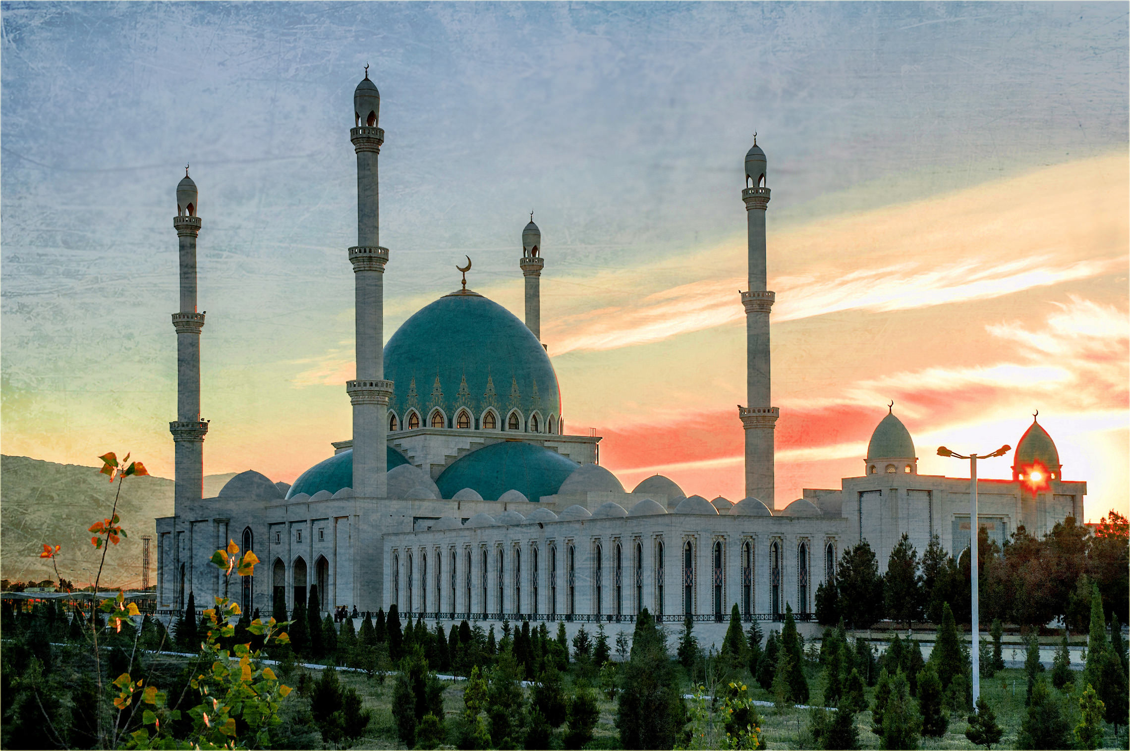 Мечеть в Гекдепе