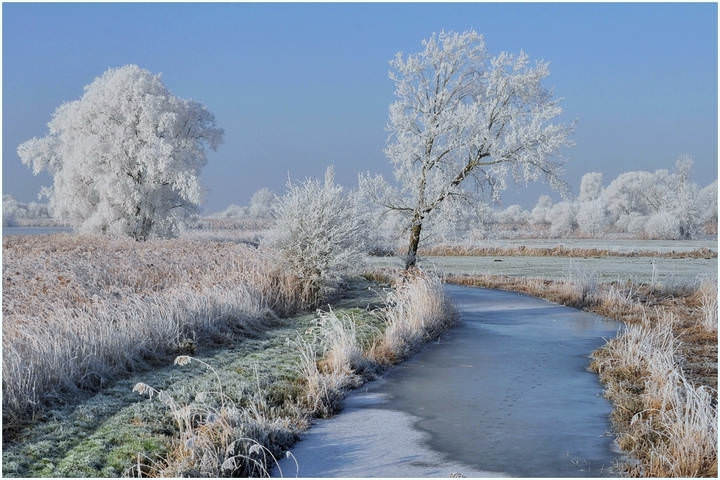 Winter in Belgium.