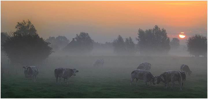 Sunrise in Esen.