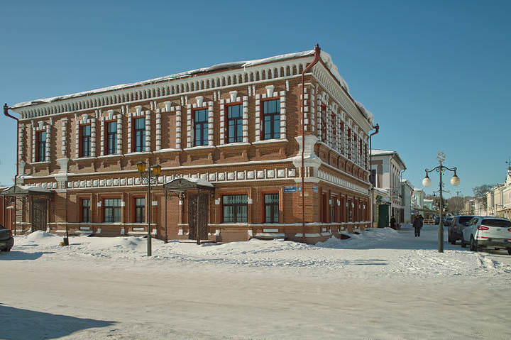 зима в городке