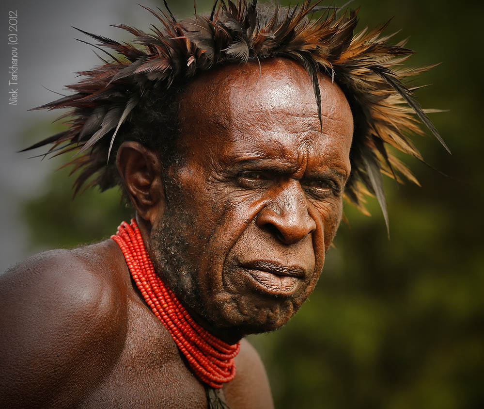 Man from New Guinea.