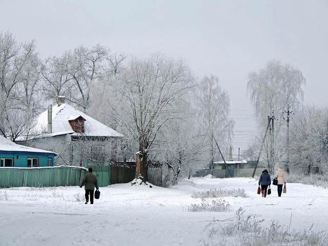 Серия "Зима в провинциальном городе-2"