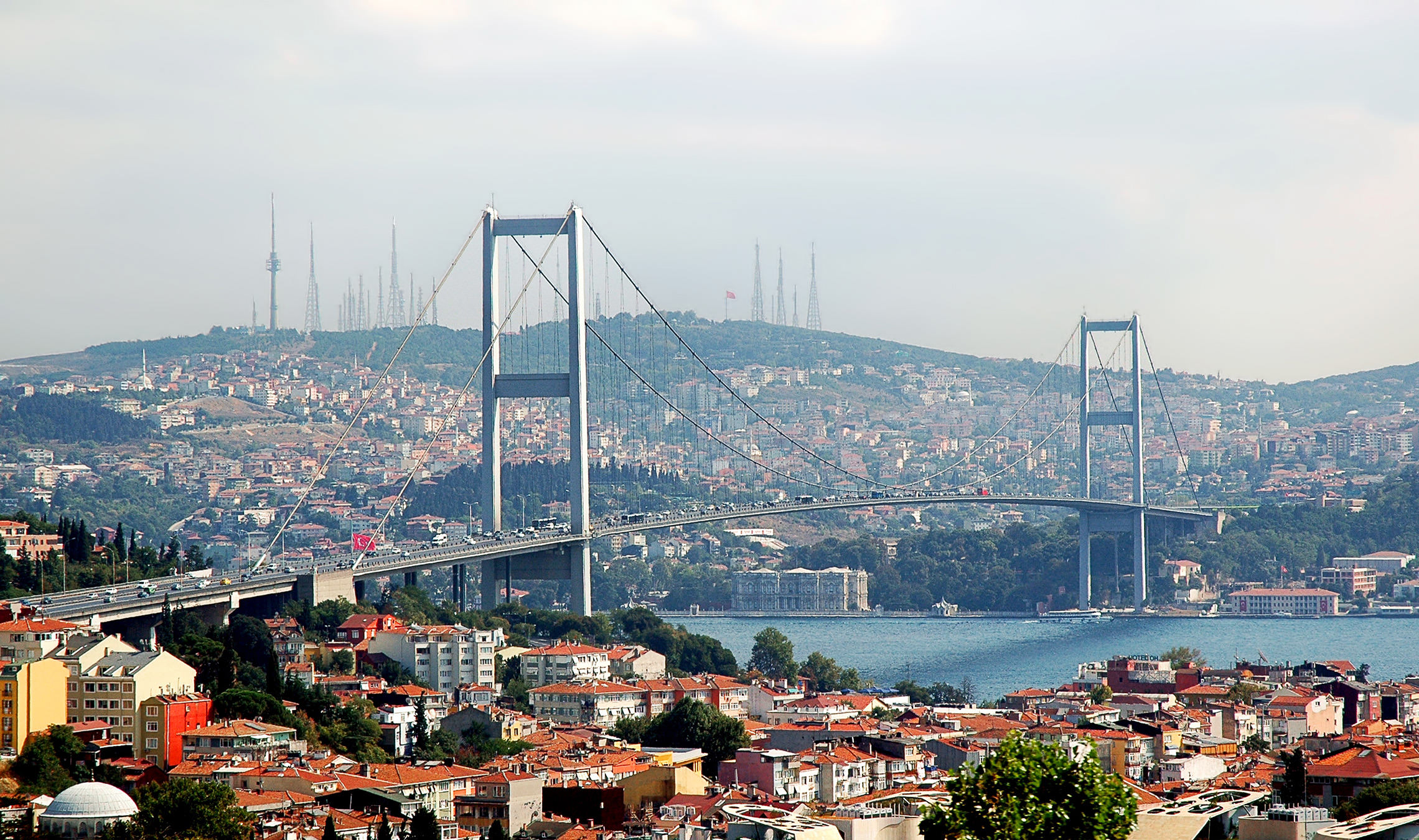 Стамбул.Босфорский мост. 