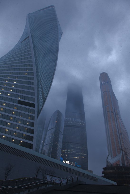 московские небоскребы