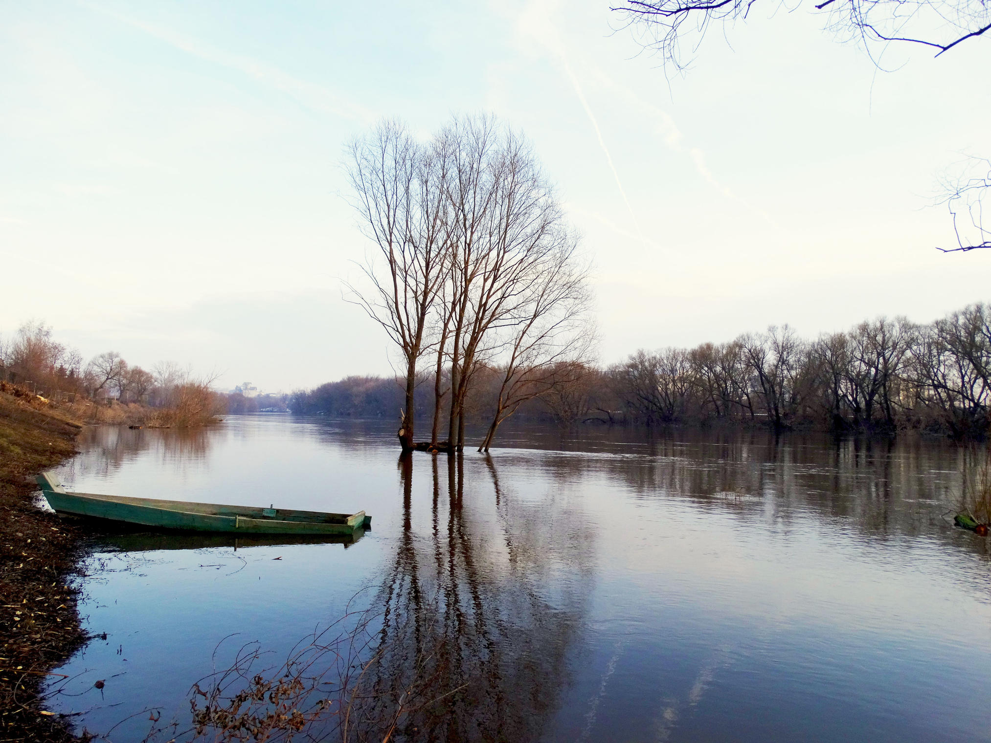 Разлив реки Дон в Липецкой области