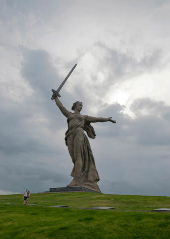 На Мамаевом кургане