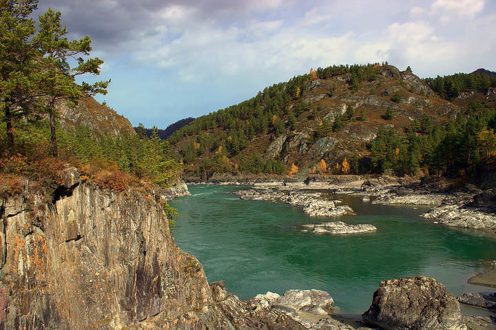 Осенняя бирюза
