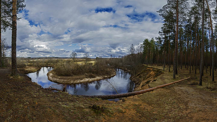 Речушка Maza Jugla