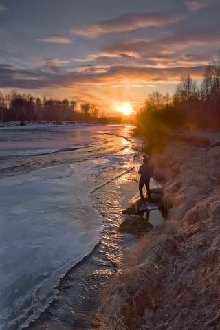 Провожая весенний день