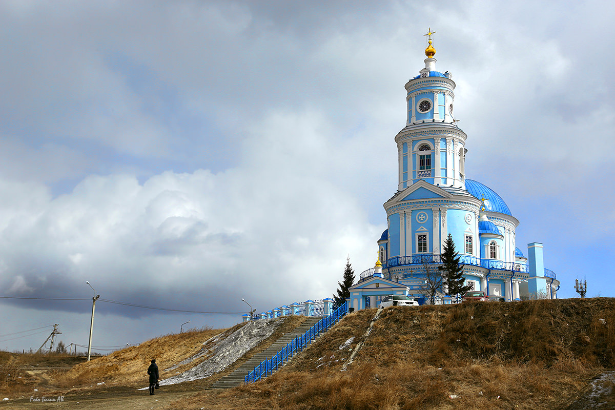 Храм Казанской иконы Божией Матери в п. Тельма
