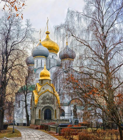 Осень в Новодевичем