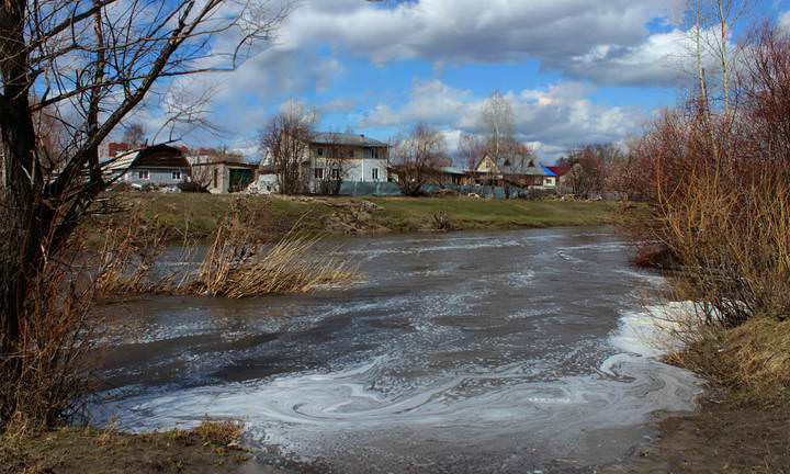Городская лужица