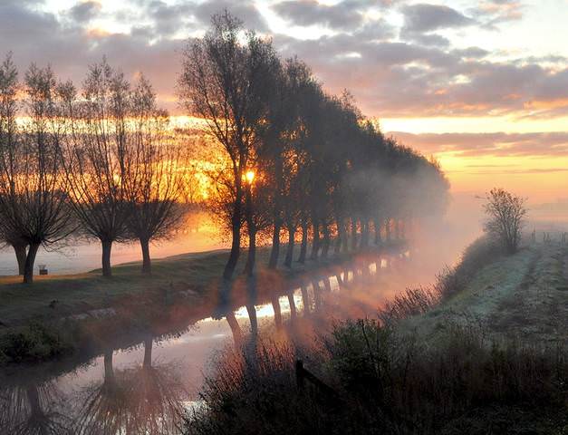 A beautiful morning.