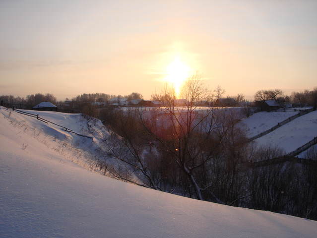 закат
