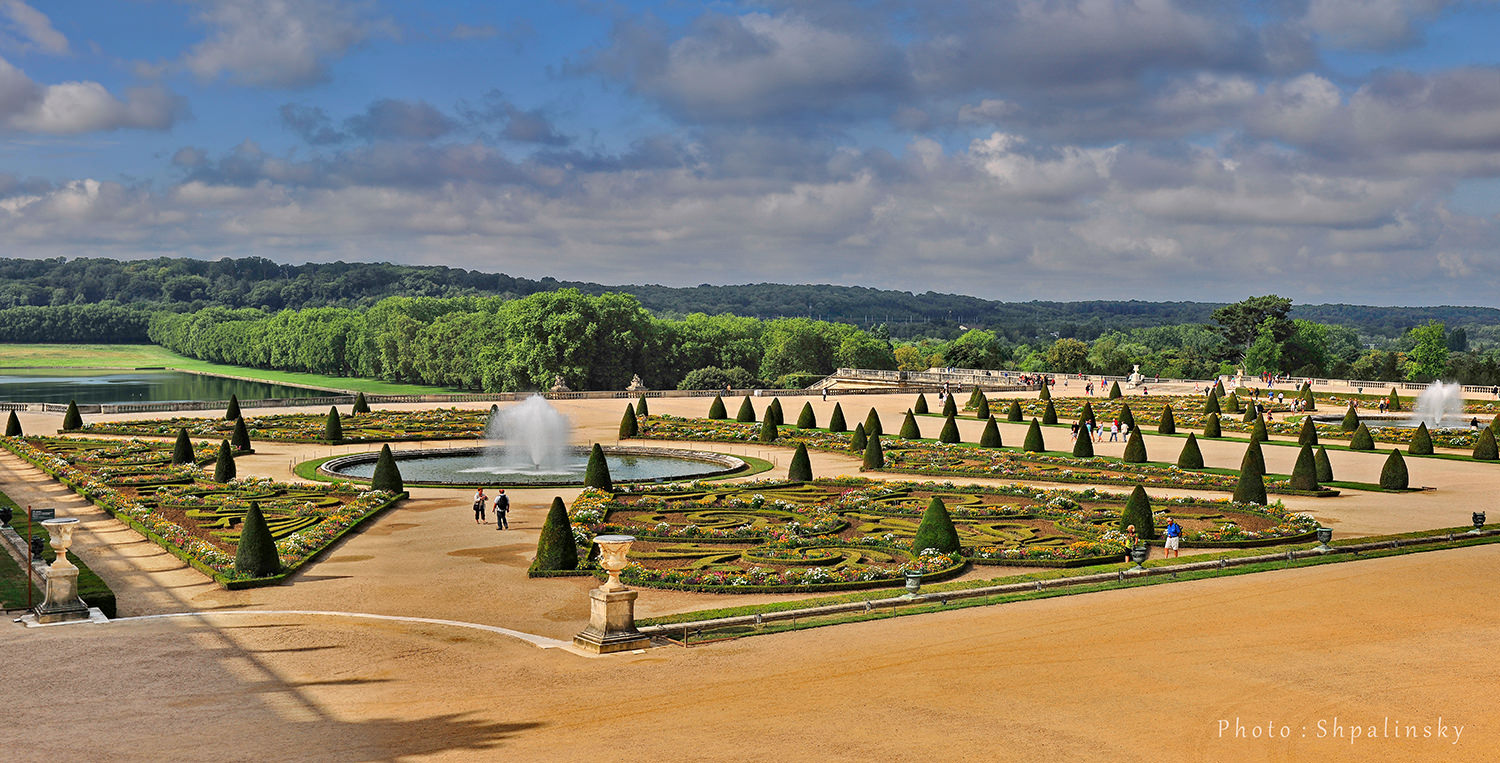 Парк Версальского дворца.