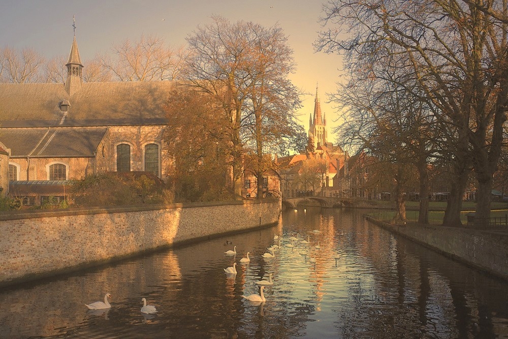 A morning in Bruges.