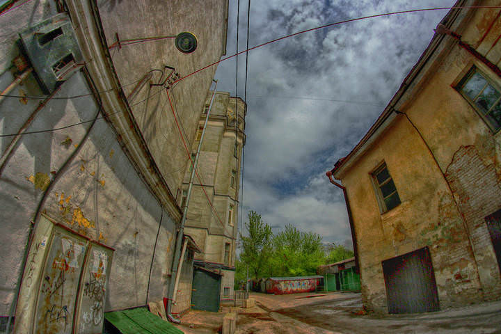 мой дворик