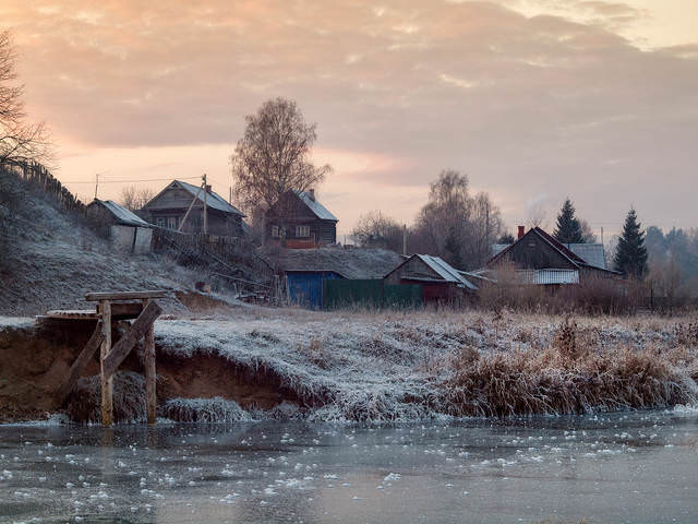 Утренняя с инеем