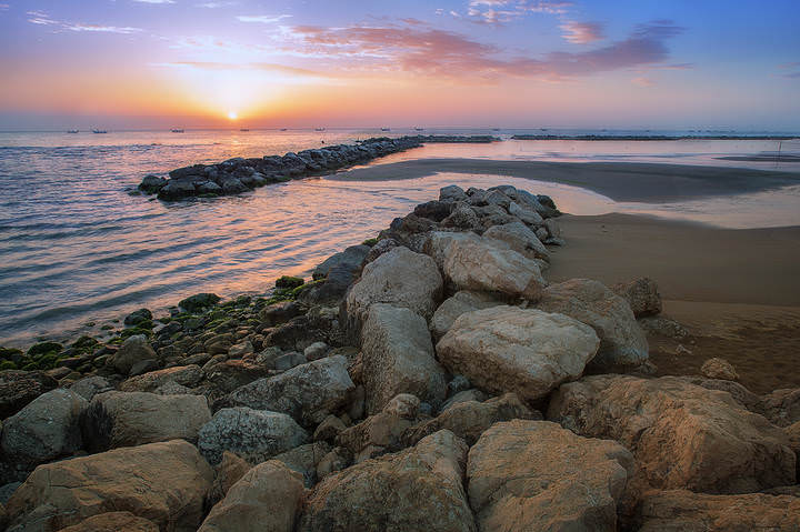 Spiaggia levante Pesaro