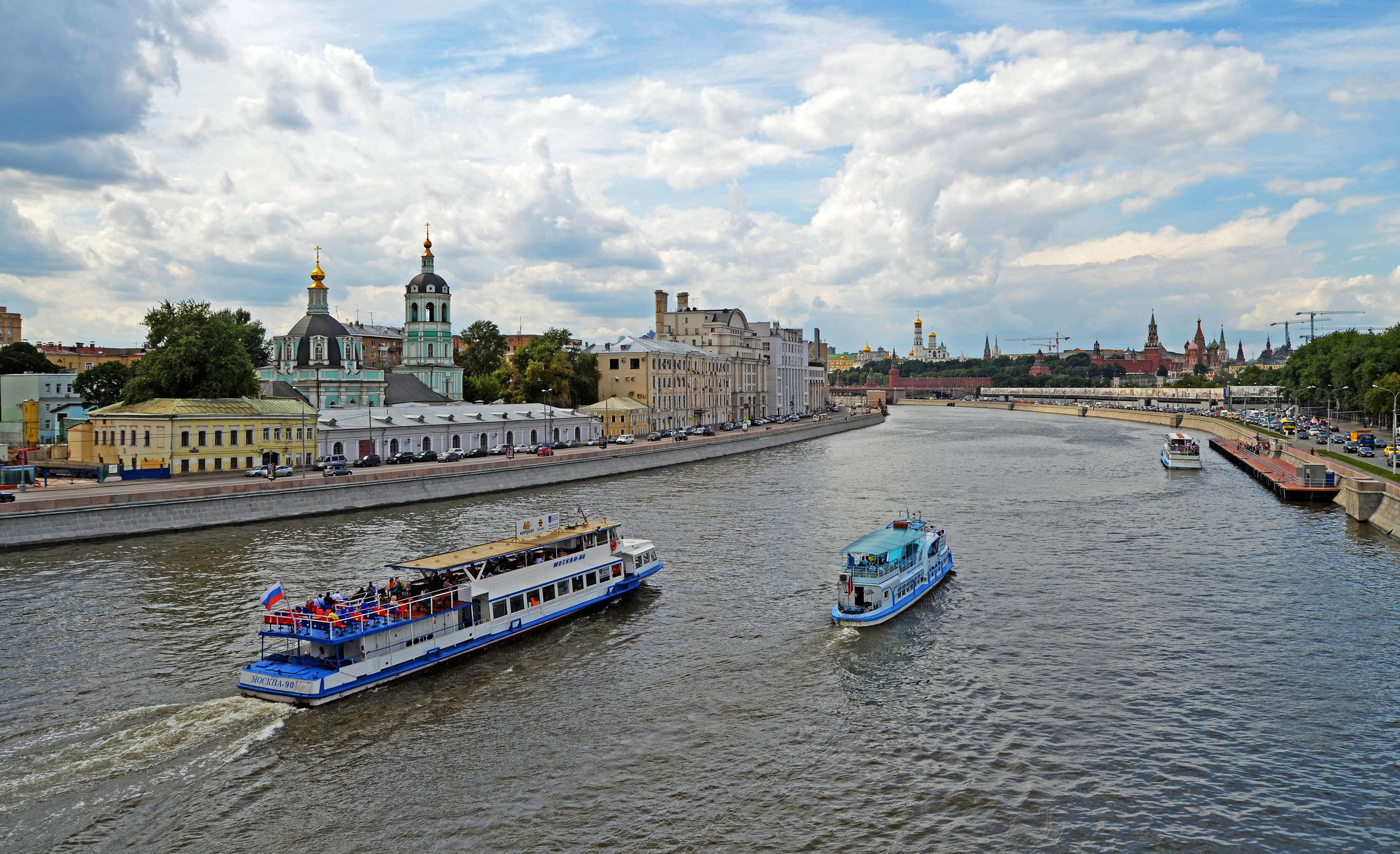 Прогулка по Москве-реке