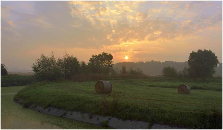A summer sunrise.