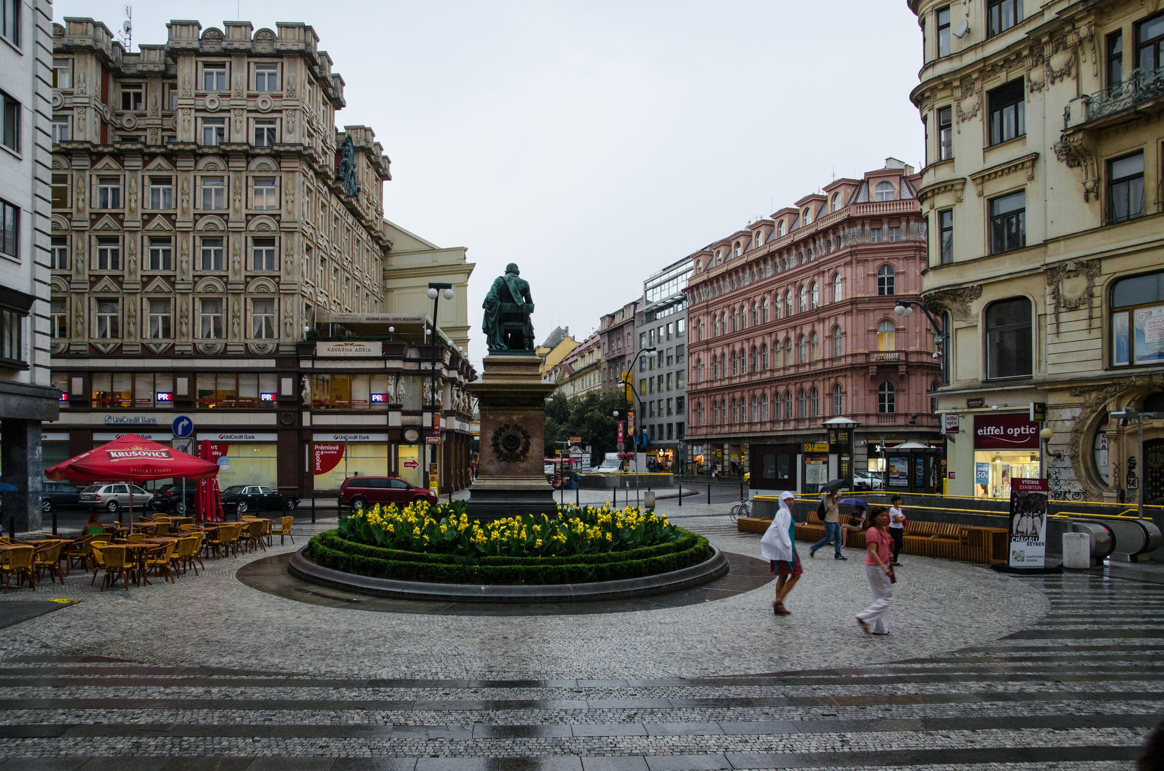 Дождь в Праге