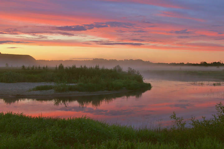 Краски заката.