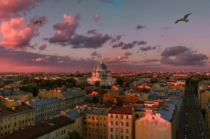 Троицкий перед закатом