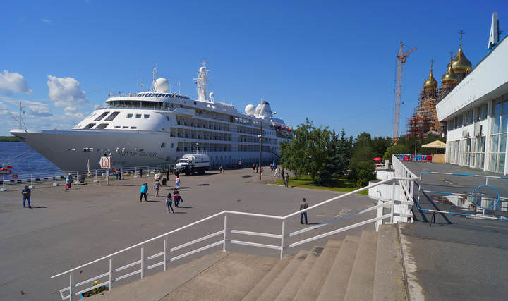 архангельск.29.06.2015 .005.лайнер «Silver cloud»