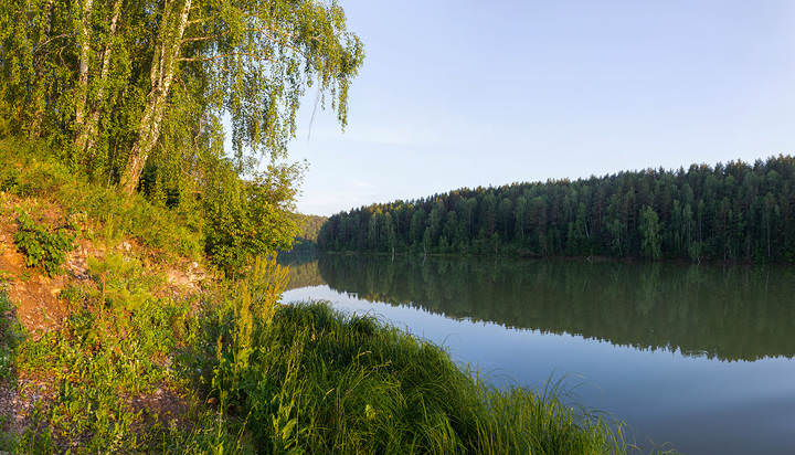 Павловское водохранилище, приток Урюш.