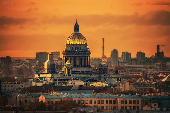 Полёт над Питером
