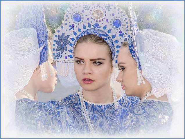 РУССКИЕ КРАСАВИЦЫ...