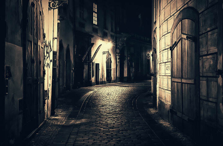 Ночь в Staré Město...